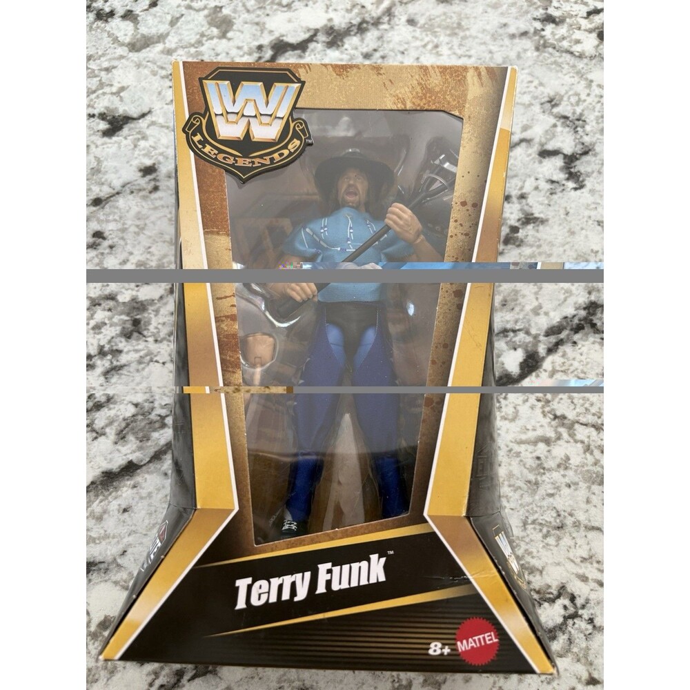 Mattel WWE Elite Legends Wrestling Terry Funk Action Figure Sealed